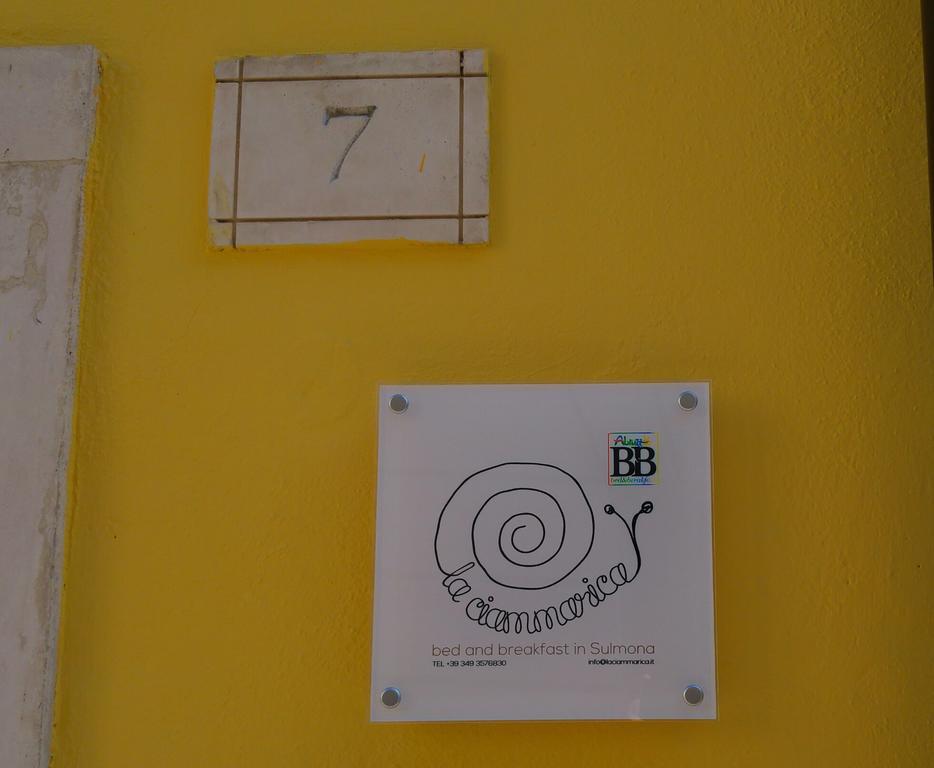 Ferienwohnung La Ciammarica Sulmona Exterior foto